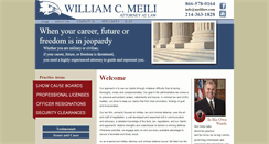 Desktop Screenshot of meililaw.com